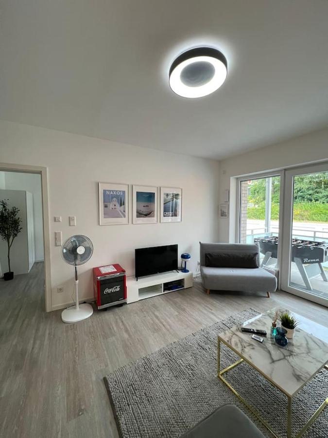 Luxurioeses Apartment,Neubau, 4 Personen, Parkplatz, Griechischer Stil Bochum Exteriér fotografie